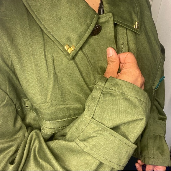 Green Military bomber jacket NWOT - Picture 2 of 13